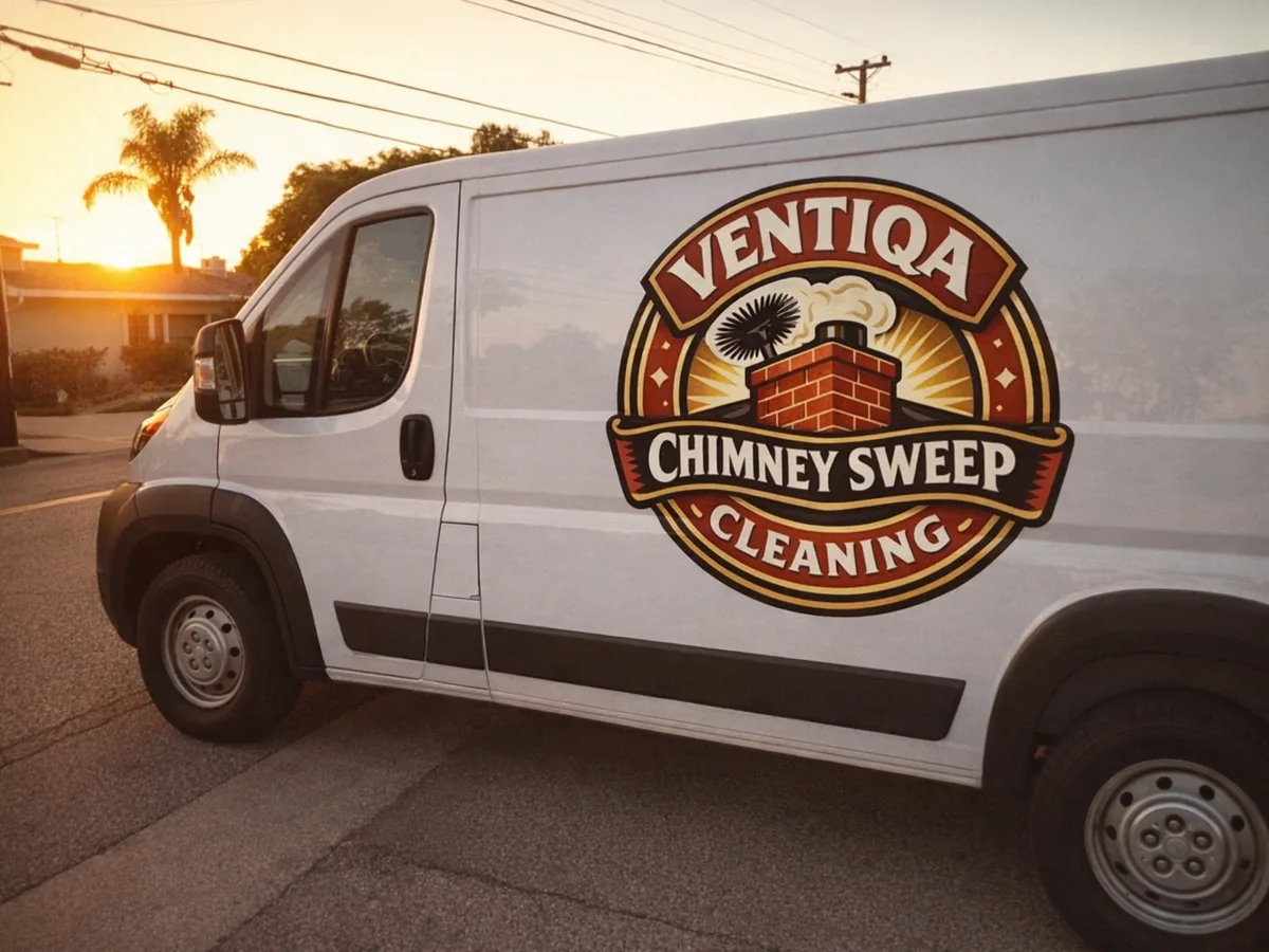 Service van arriving on a Simi Valley, CA street — local same-day coverage